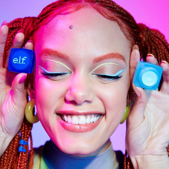 FREE w/ 3p bundle ✨ - e.l.f. GAME UP eyeliner pot - LAG pastel blue - Picture 2 of 4